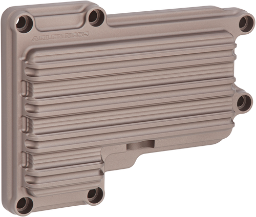 ARLEN NESS 10-Gauge Transmission Top Cover - Titanium - '06-'17 Harley-Davidson 03-855