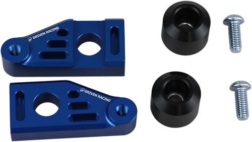 DRIVEN RACING Axle Block Sliders - Blue - FZ/MT-09 DRAX-121-BL