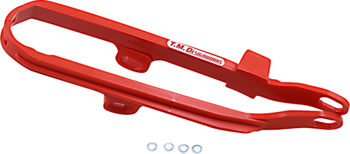 T.M. DESIGNWORKS Chain Slider - Red - Husqvarna/SWM DCS-HQV-RD