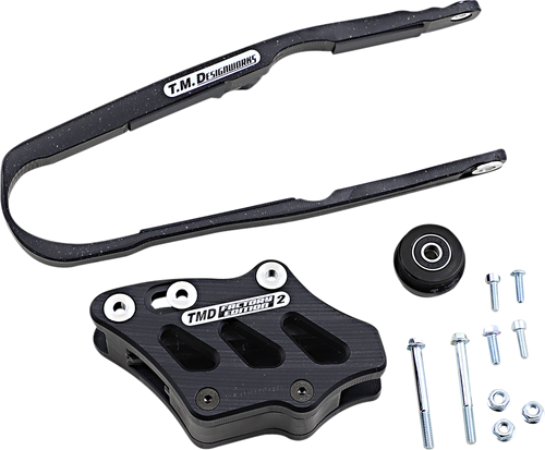 T.M. DESIGNWORKS Chain Guide/Slider - Kawasaki - Black KCP-K10-BK