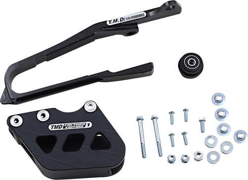 T.M. DESIGNWORKS Chain Guide/Slider - Suzuki - Black SCP-OR2-BK