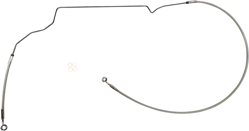 MAGNUM SHIELDING Brake Line - Upper - Stainless Steel/Chrome - Indian SSC1419-31