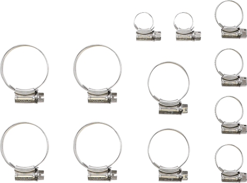 SAMCO SPORT Radiator Clamp Kit - Yamaha CK YAM-95