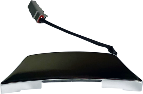 CUSTOM DYNAMICS LED Replacement Top for License Plate Assembly - CVO - Chrome CD-CVO-LEDTOP-C