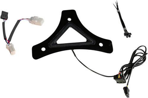 CUSTOM DYNAMICS LED Backrest Light - Run/Brake - Black CD-BR-BCMXL-B