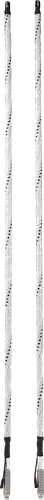WHIPITLIGHTRODS 5' Light Rod Whip - Bluetooth - Pair - White SB-RGBBT-252