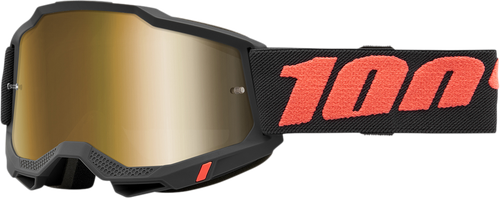 100% Accuri 2 Goggle - Borego - True Gold Mirror Lens 50014-00006