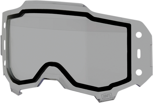 100% Armega Forecast Lens - Dual Pane - Smoke 59064-00002