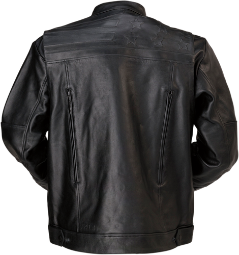 Z1R Deagle Leather Jacket - Black - 2XL 2810-3761