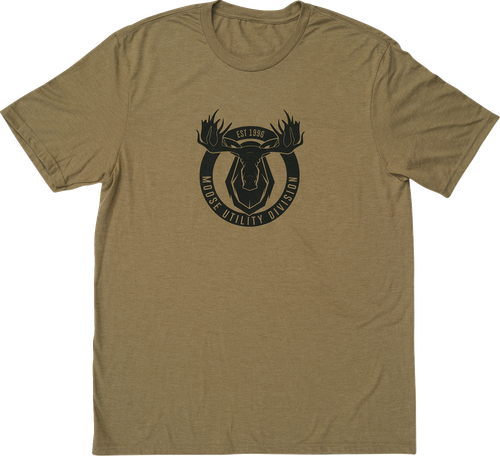 MOOSE OFFROAD MUD Badge T-Shirt - Brown - XL 3030-24384