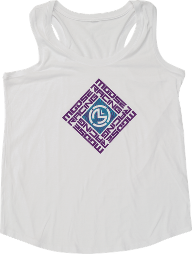 MOOSE OFFROAD Women's Spin Sync Tank Top - White - Small 3031-4280