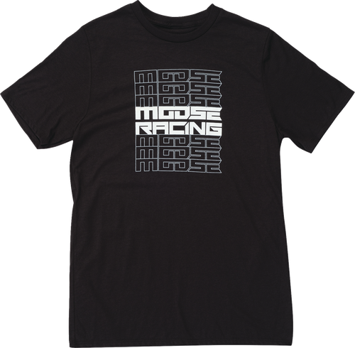 MOOSE OFFROAD Youth Recurrence T-Shirt - Black - Medium 3032-3797