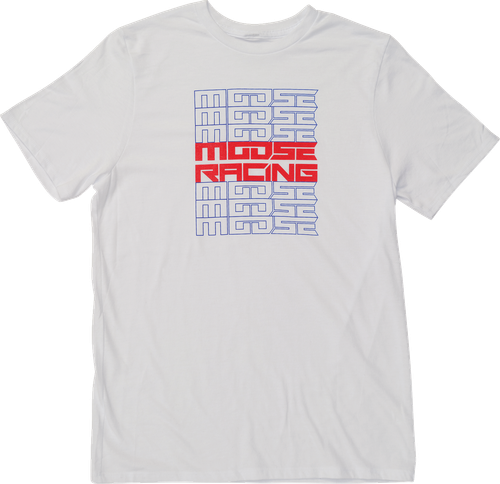 MOOSE OFFROAD Youth Recurrence T-Shirt - White - Large 3032-3803