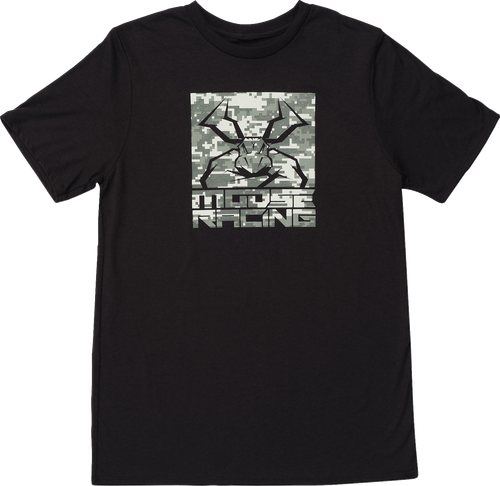 MOOSE OFFROAD Youth Agroid T-Shirt - Camo Black - Medium 3032-3818