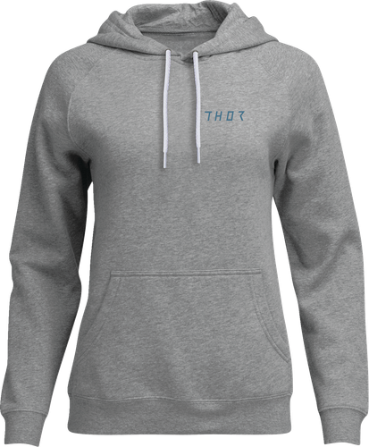 THOR Women's Trax Pullover Hoodie - Heather Gray - Medium 3051-1241