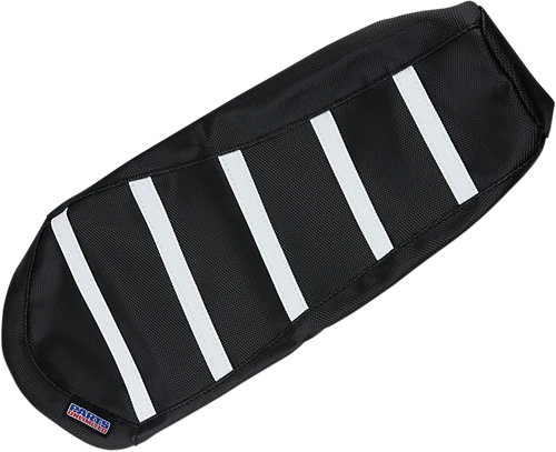 PARTS UNLIMITED Ribbed Seat Cover - Black/White - Ski-Doo SKI-107-337