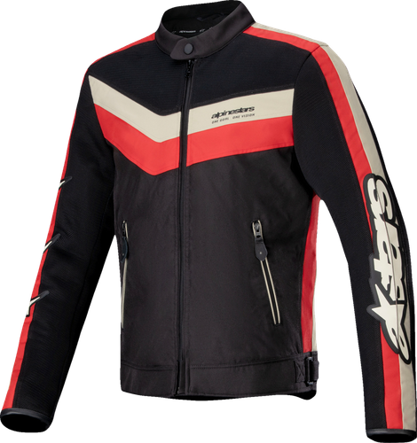 Black/Bright Red