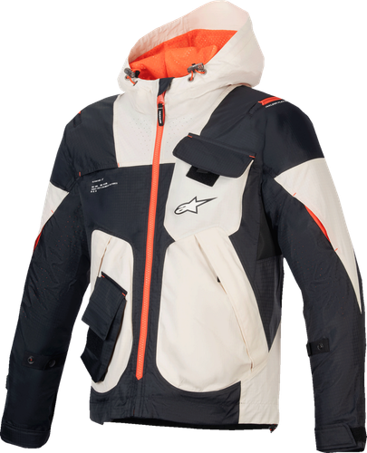 Black/Almond/Hot Orange