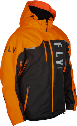 Black/Orange