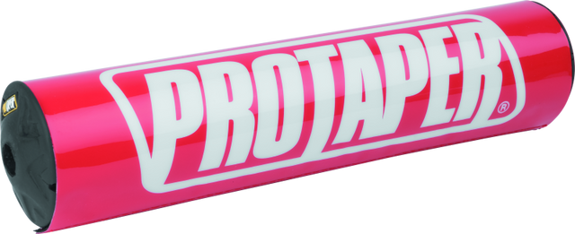 ProTaper 8-inch Round Bar Pad - Race Red for Powersports Handlebar Protection