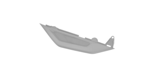 Acerbis 21+ Honda CRF250R/RX, CRF450R/RX, and CRF450R-S Lower Side Panel - Gray
