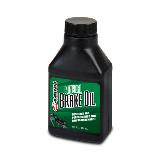 Maxima Mineral Brake Oil - 4oz for Powersports Vehicles