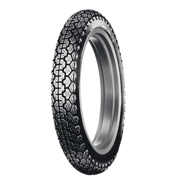 Dunlop K70 F/R Tire – 3.5-19 57P TT for Vintage Powersports Vehicles