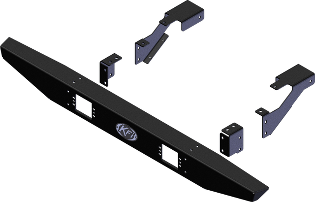 KFI 10-22 Polaris Ranger Midsize Bumper Rear Formed - Durable Powersports Protection