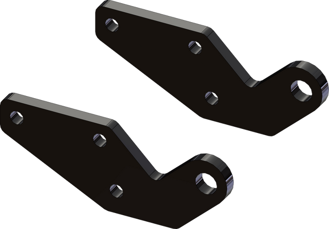 KFI Pro 2.0 Push Tube -1 in. Leveling Kit for UTVs