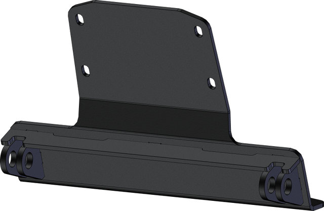 KFI 19+ CFMoto UForce 1000/XL UTV Plow Mount - Durable Powder-Coated Steel for UTV Snow Plowing