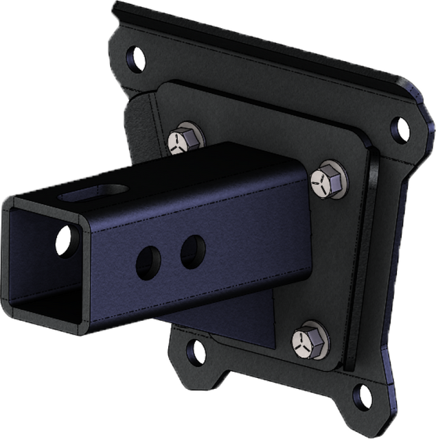 KFI 18-21 Polaris RZR Turbo S 4 Seat 2-Inch Receiver Hitch Rear