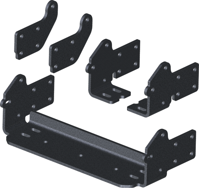 KFI ATV Push Tube Extension Kit 5.4 in. for Powersports Vehicles