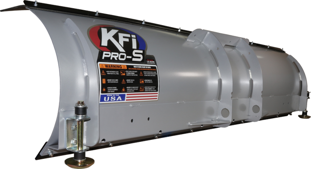 KFI UTV Straight Blade 72 in. - Heavy-Duty Steel Snow Plow with Gusseting and Powder Coat Finish