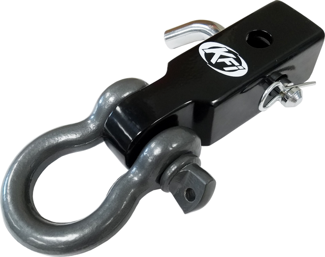 KFI Receiver Shackle 2 in. - Heavy-Duty Steel Tow and Anchor Point for ATV/UTV Recovery