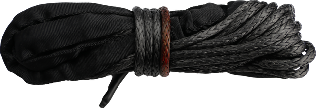 KFI 15/64 in. x 38 ft. Dyneema Synthetic Rope Cable with Protective Sheath