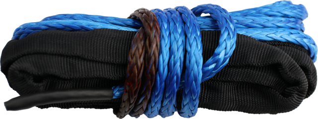 KFI Synthetic Cable 3/16 inch x 12 ft. Blue for Powersports Winches