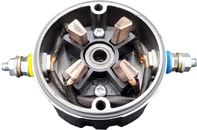 KFI Assault-Series Motor End Cap - Black | Part AS-CAPKIT for KFI Winches