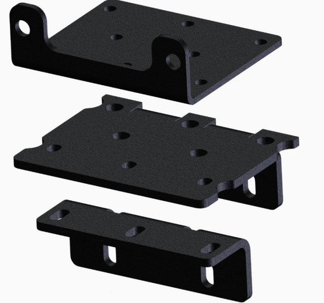 KFI Winch Mount for Arctic Cat Prowler 500 and Tracker 500S - Heavy-Duty Steel Construction