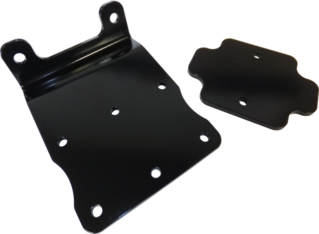 KFI 09-15 Kymco MXU 375/450i and 07-12 Yamaha Big Bear 400 Winch Mount - Durable Steel Construction