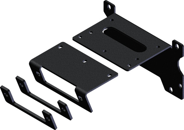 KFI 24+ Polaris Ranger XD 1500/Crew Premium NorthStar Winch Mount - Heavy-Duty Steel Construction