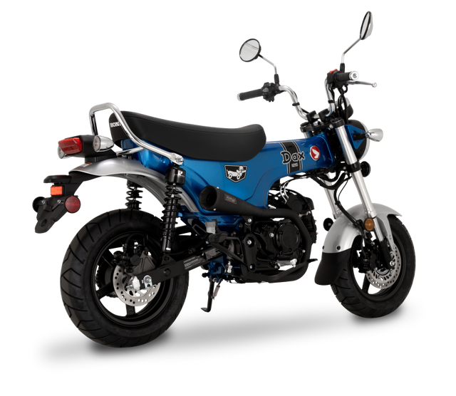 Vance & Hines 2025 Honda Dax Black Upsweep Slip-On Exhaust - Retro Megaphone Style for Mini Moto
