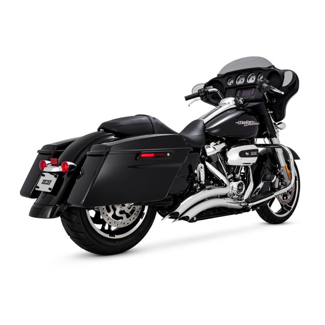 Vance & Hines HD Dresser 17-22 Big Radius 2-2 Chrome Full System Exhaust with PCX Technology