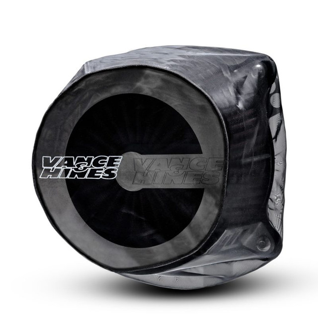 Vance & Hines VO2 Cage Fighter Pre Filter with Rain Sock - Custom-Fitted Protective Cover for Air Intake