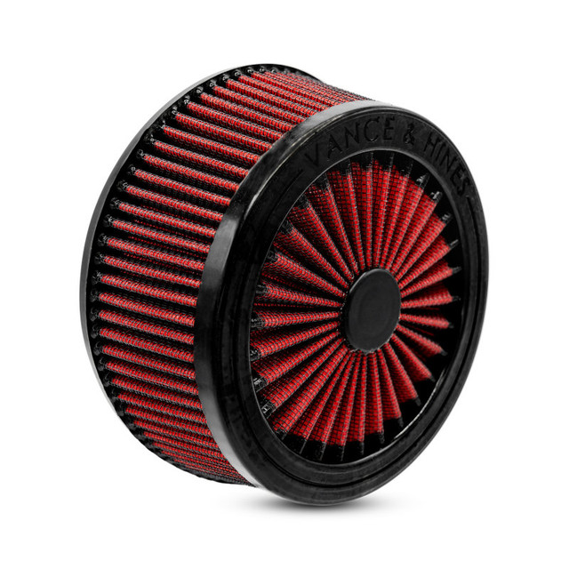 Vance & Hines D160Fl High-Flow Oiled-Media Replacement Air Filter for Powersports Vehicles