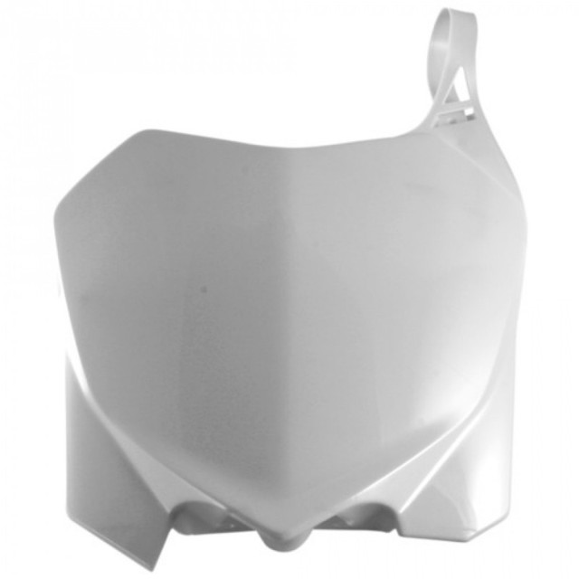 Acerbis 09-13 Honda CRF250R/CRF450R Front Number Plate in White (Part #2141850002)