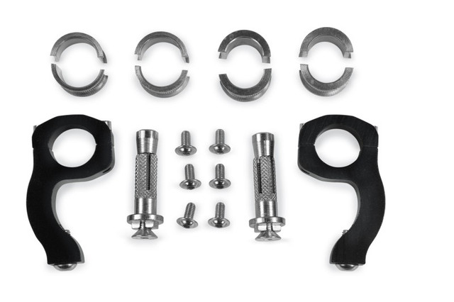 Acerbis X-Factor Endurance-X Handguard Mount Kit - Black for Extreme Enduro & Maxi-Enduro