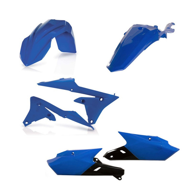 Acerbis Yamaha WR250F/ YZ250FX/ WR450F/ YZ450FX Plastic Kit - Blue, Part Number 2449630211