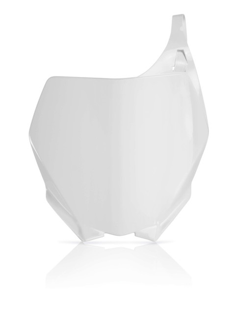 Acerbis Yamaha YZ/YZ250F/450F Front Number Plate – White (Part #2042390002)