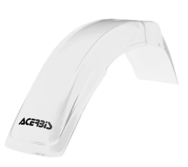 Acerbis NOST Front Fender - White | Universal Off-Road Motorcycle Fender with 4.5-Inch Width