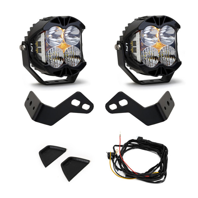 Baja Designs Can-Am Maverick R LP4 A-Pillar Kit - Enhanced LED Lighting for Powersports